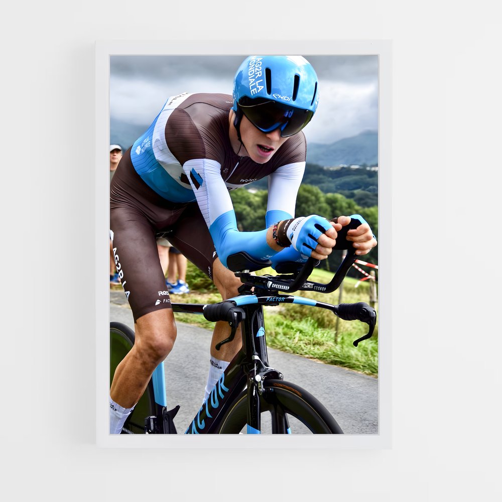 Poster L'Ascension de Romain – affiche Cyclisme (vue 3)